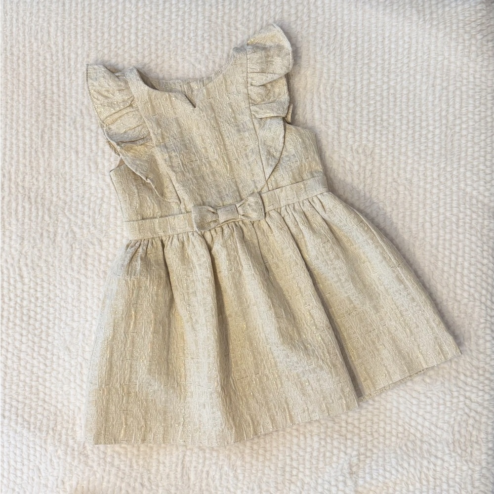 OSHKOSH Gold Dress - 3T
